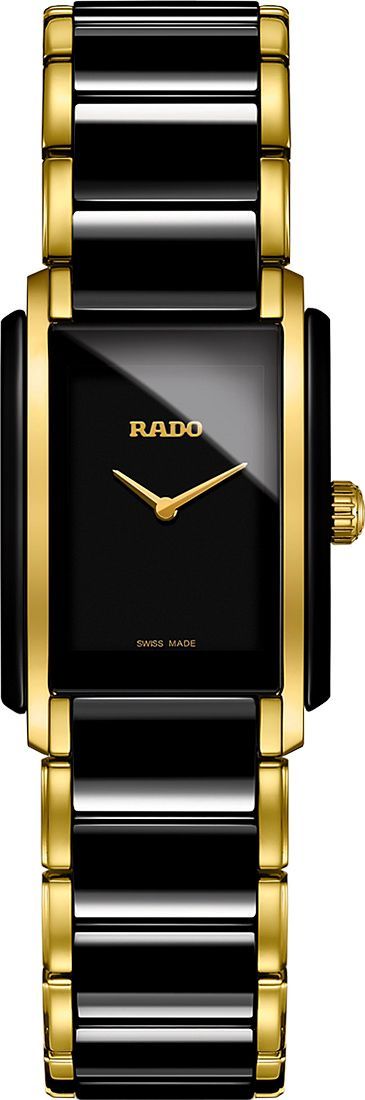 Rado Integral  Black Dial 23 mm Quartz Watch For Women - 1