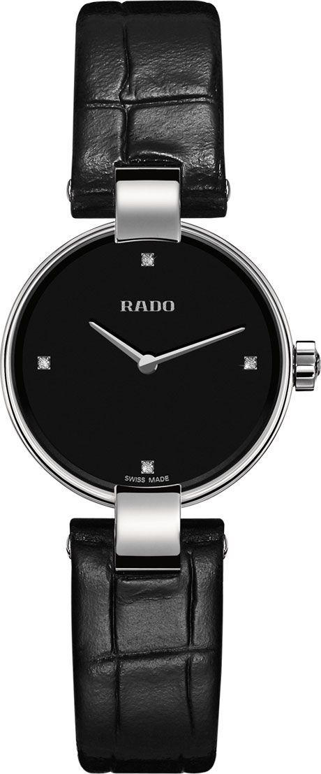 Rado Integral  Black Dial 27 mm Quartz Watch For Women - 1
