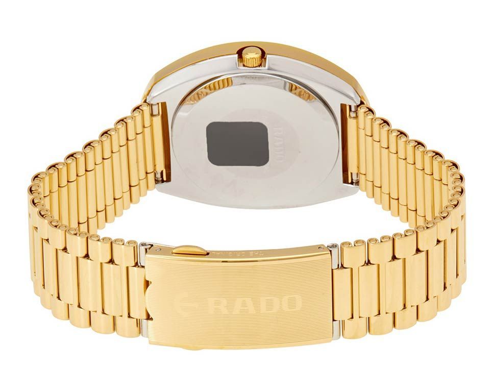 Rado DiaStar Original  Black Dial 35 mm Quartz Watch For Men - 3