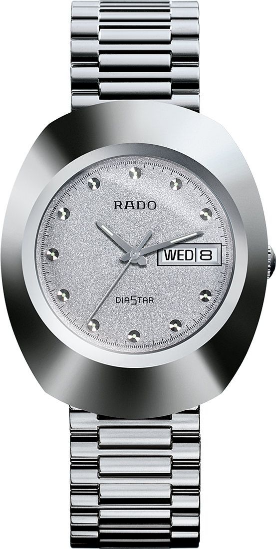Rado DiaStar Original  Silver Dial 35 mm Quartz Watch For Men - 1