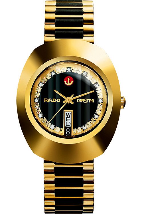 Gold Rado Diastar Swiss 648 Price Rado Diastar Swiss 64804133 On Sale