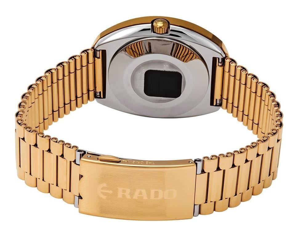 Rado DiaStar Original  Black Dial 35 mm Automatic Watch For Men - 3