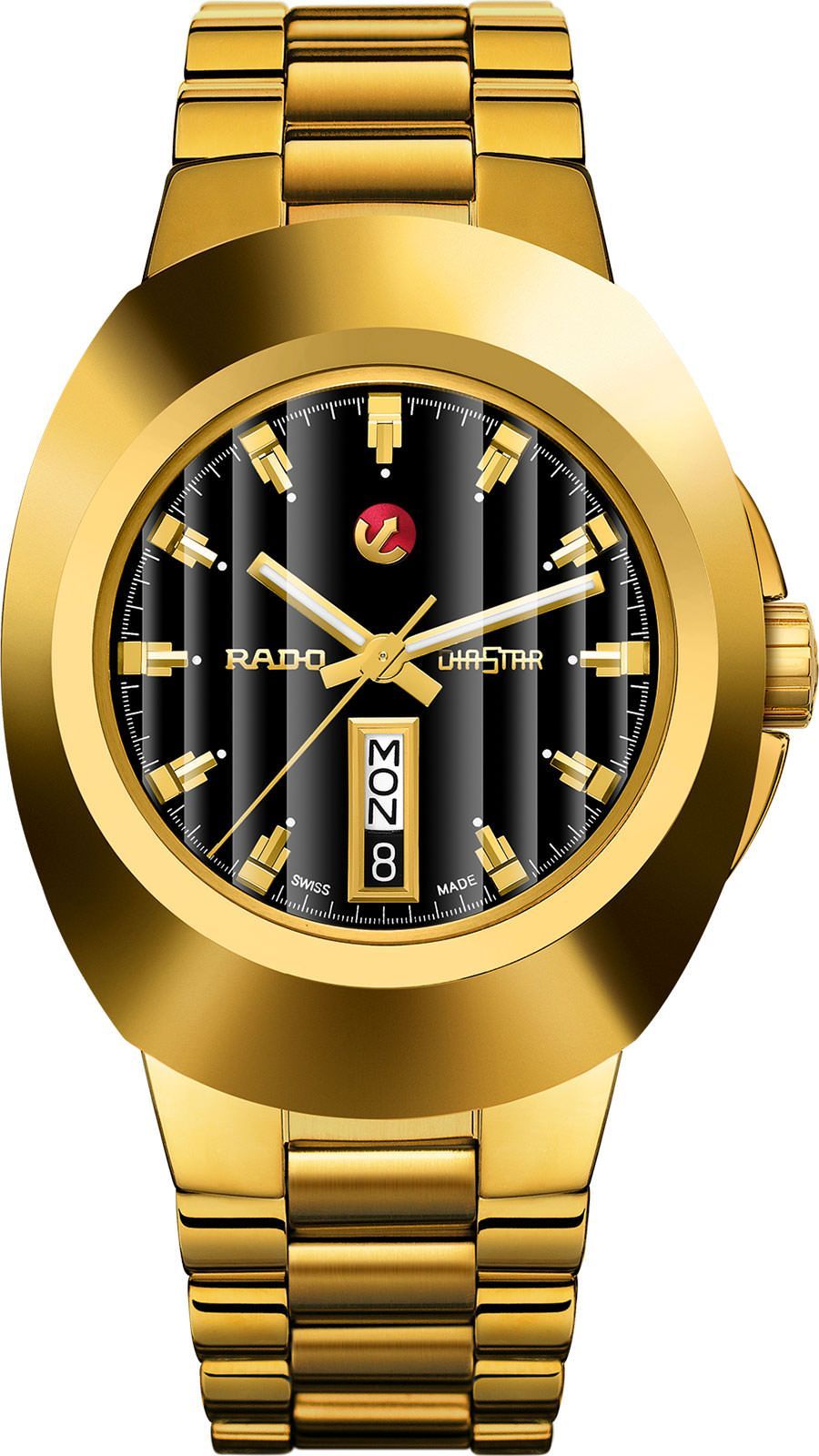 Rado DiaStar Original  Black Dial 38.5 mm Automatic Watch For Men - 1