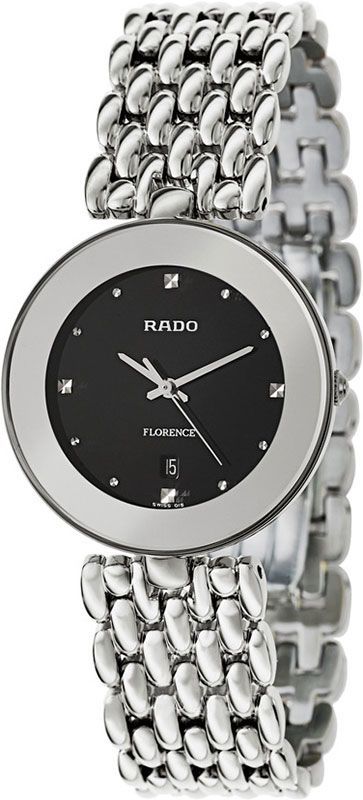 Rado  33 mm Watch in Black Dial For Men - 1