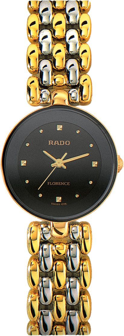 Rado   Black Dial 23 mm Quartz Watch For Women - 1
