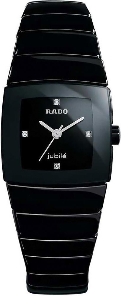 Rado Sintra  Black Dial 22 mm Quartz Watch For Women - 1