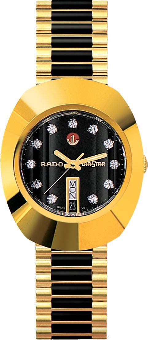 Rado Original  Black Dial 35 mm Automatic Watch For Men - 1