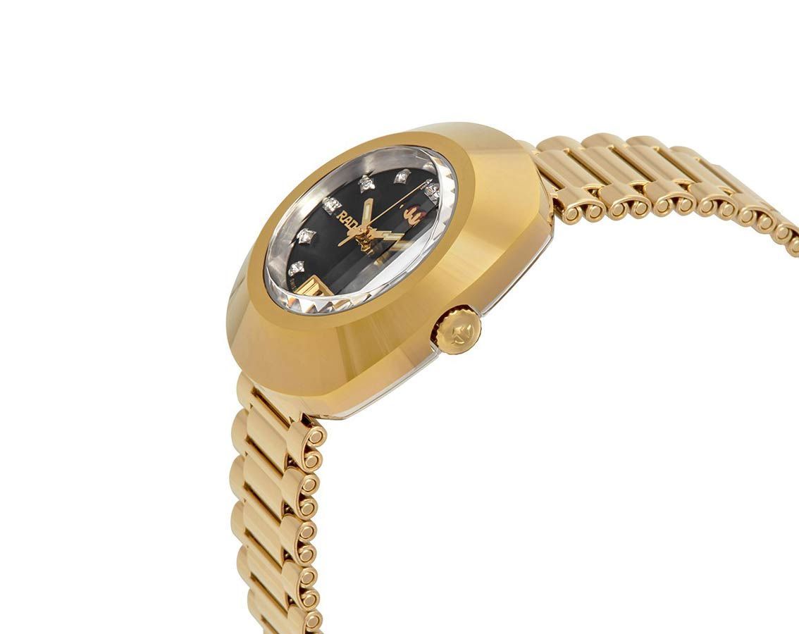 Rado DiaStar Original  Black Dial 37.3 mm Automatic Watch For Women - 2