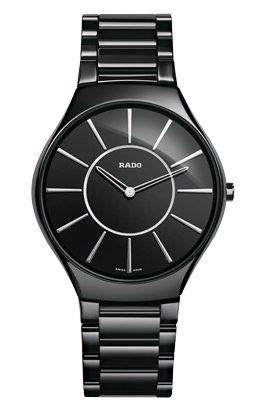 Rado True Round  Black Dial 39 mm Automatic Watch For Men - 1