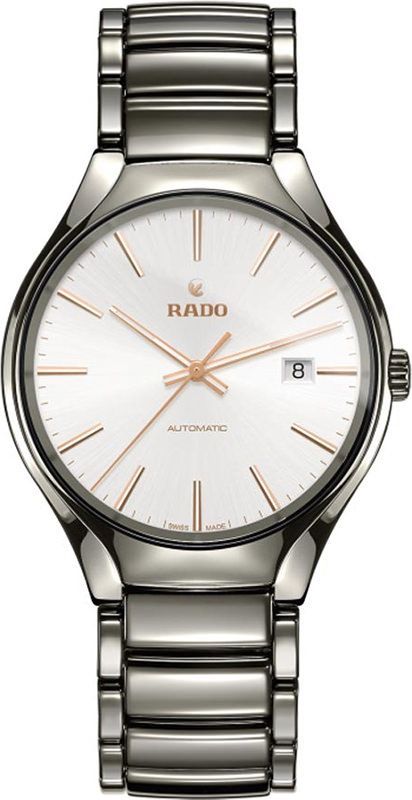 Rado True Round  Silver Dial 40.1 mm Automatic Watch For Men - 1