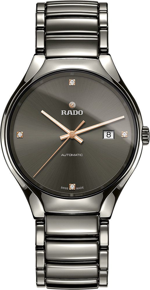 Rado  40 mm Watch in Grey Dial For Men - 1