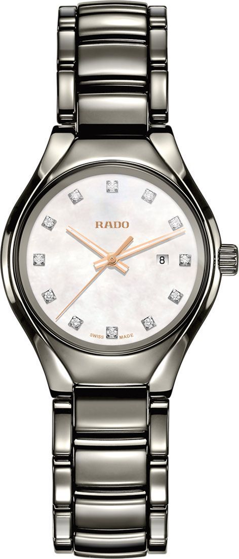 Rado True Round  MOP Dial 30 mm Quartz Watch For Women - 1