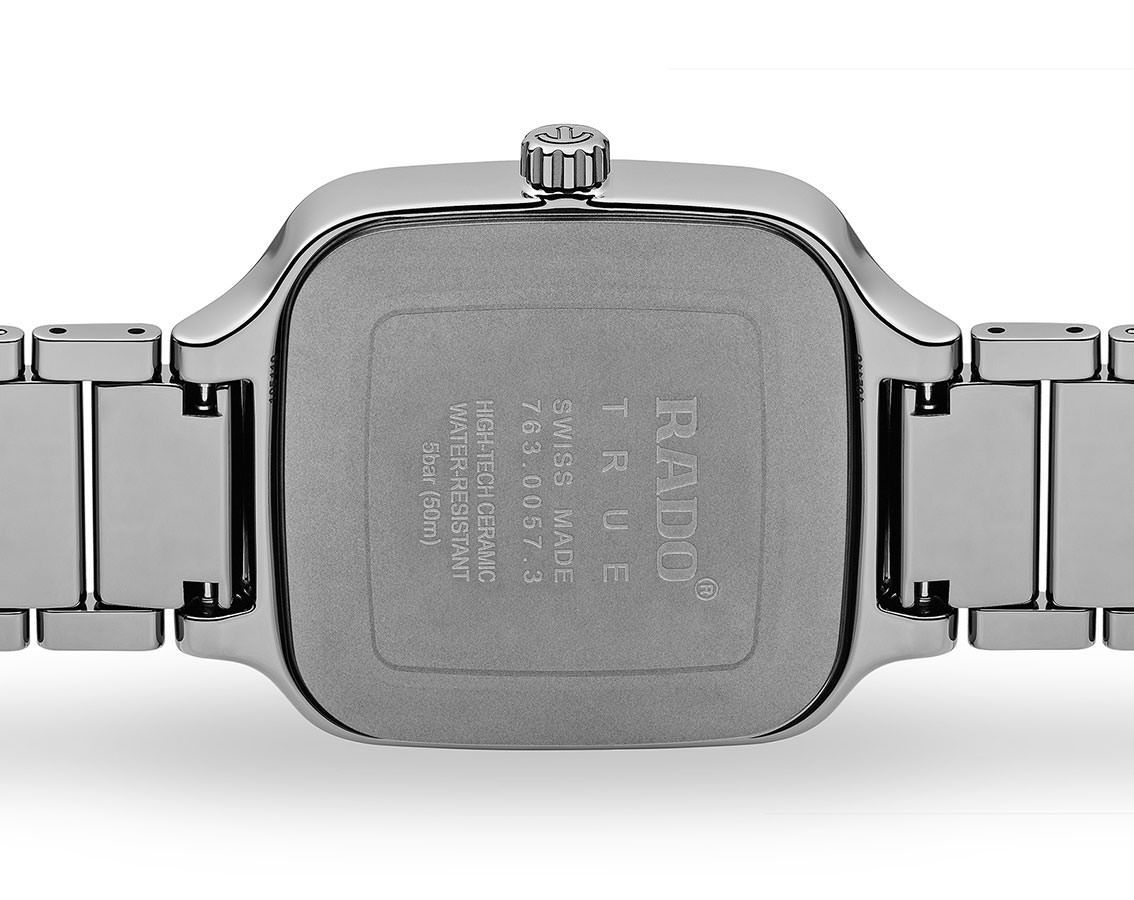 Rado True Square  Grey Dial 38 mm Automatic Watch For Men - 3