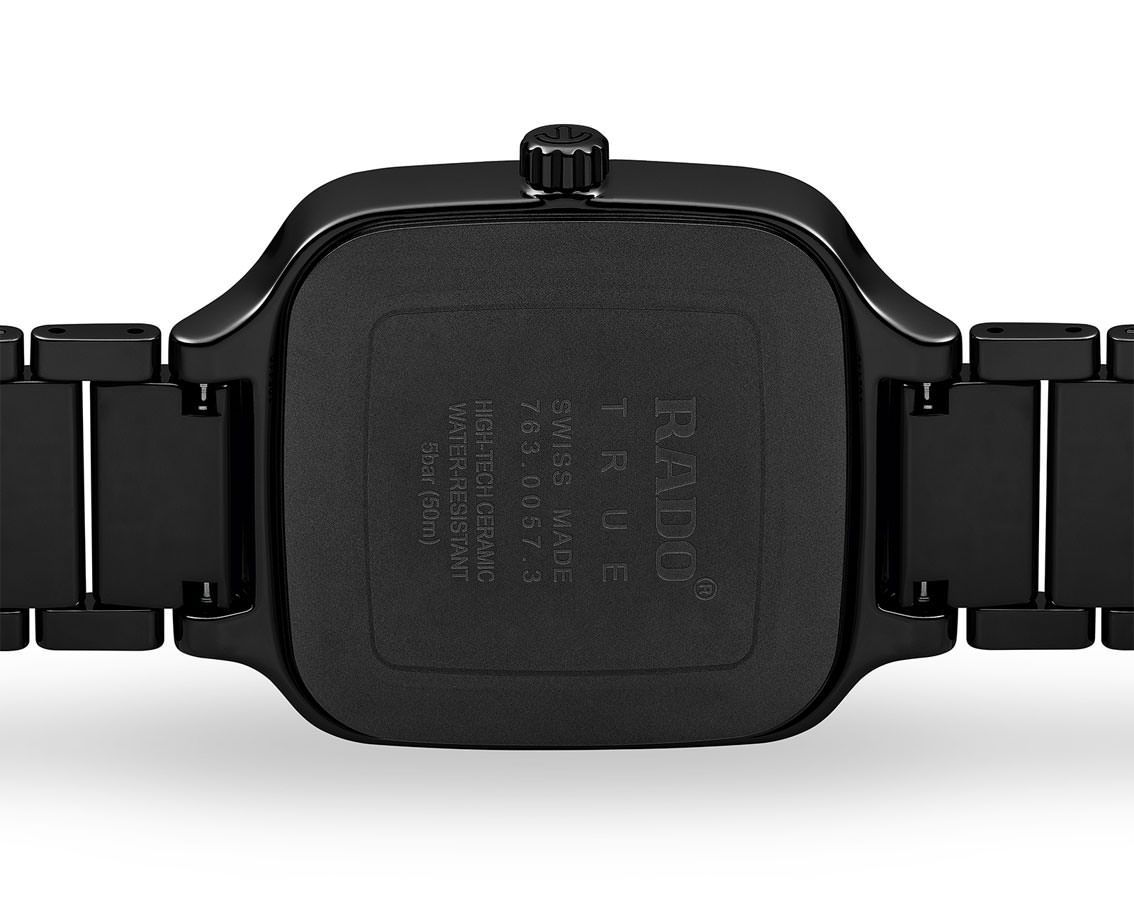 Rado True Square  Black Dial 38 mm Automatic Watch For Men - 3