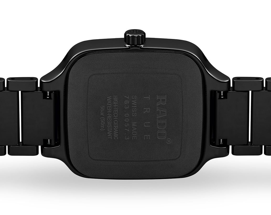 Rado True Square  Black Dial 38 mm Automatic Watch For Men - 4