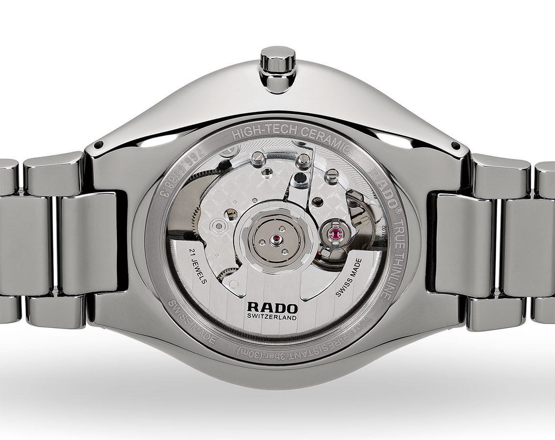 Rado  39 mm Watch in Black Dial For Men - 2
