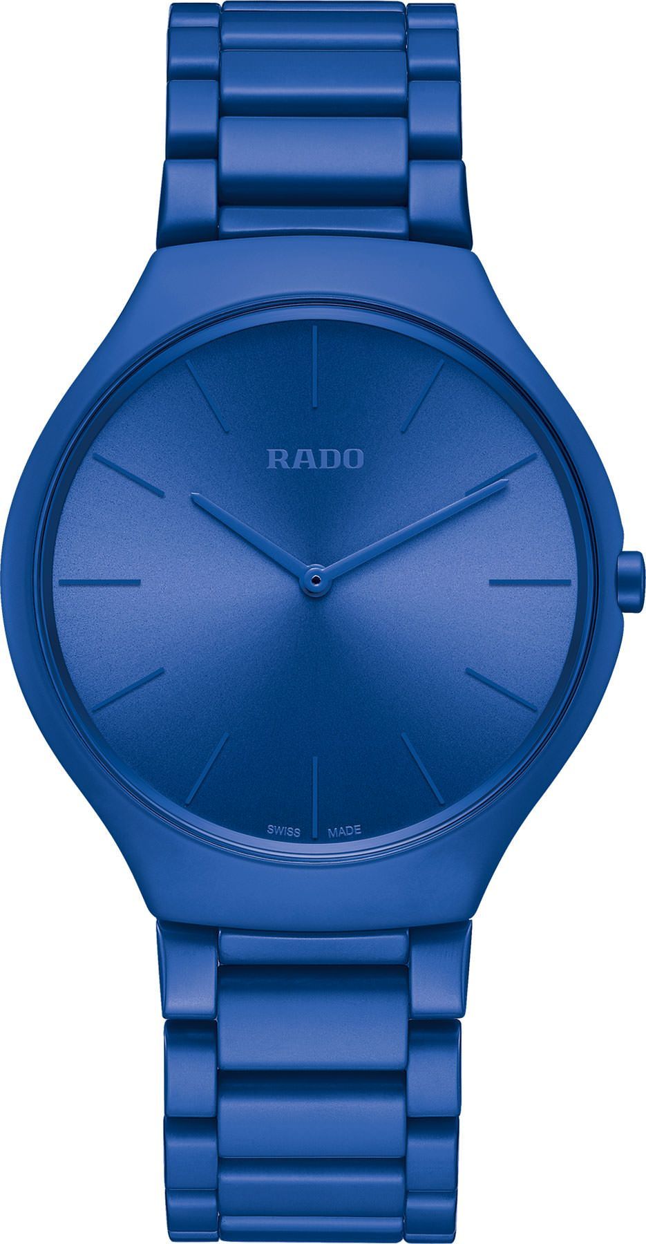 Rado  39 mm Watch in Blue Dial For Unisex - 1