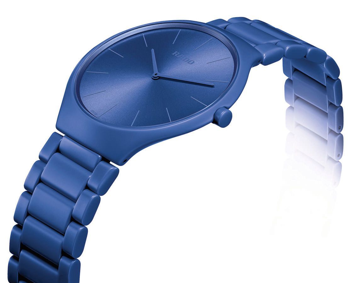 Rado  39 mm Watch in Blue Dial For Unisex - 6
