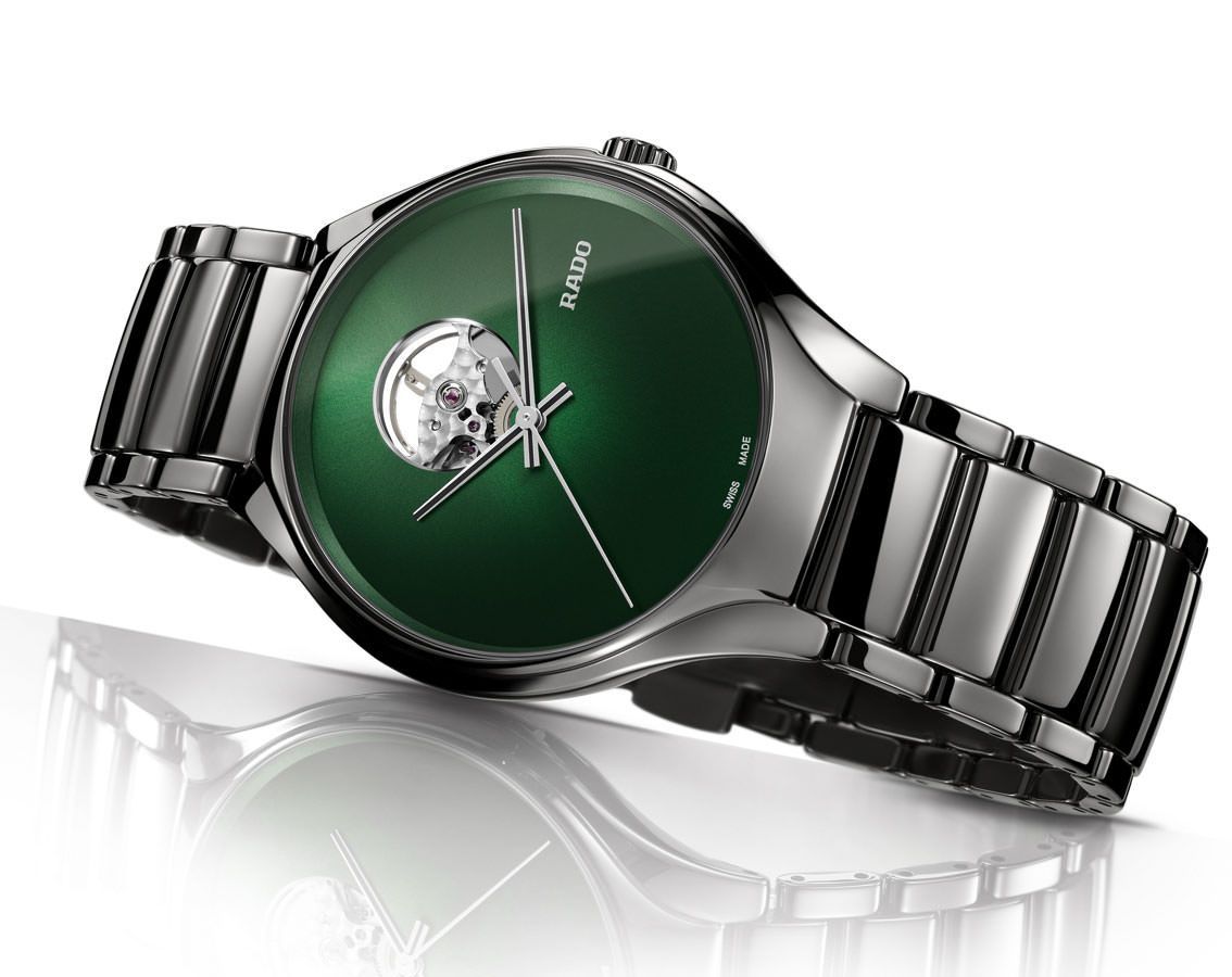 Rado True Round  Green Dial 40 mm Automatic Watch For Unisex - 4