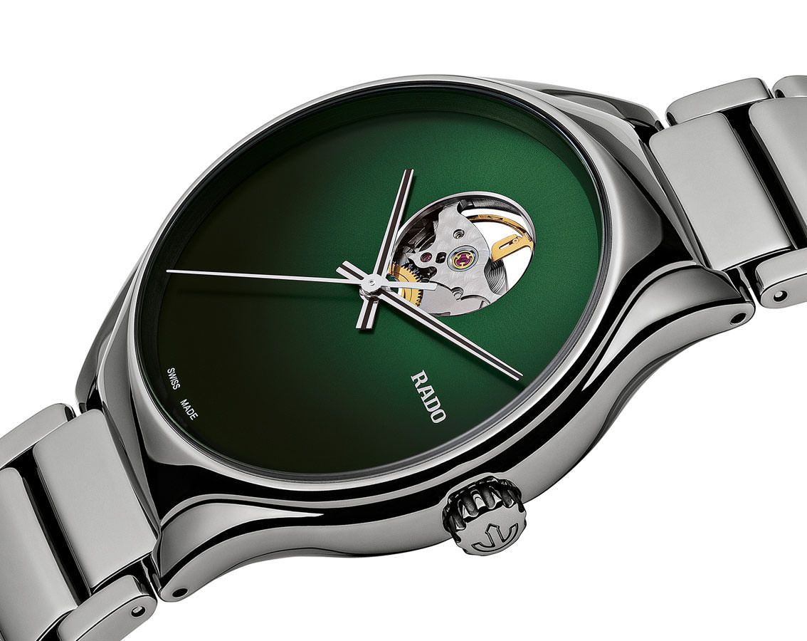 Rado True Round  Green Dial 40 mm Automatic Watch For Unisex - 7
