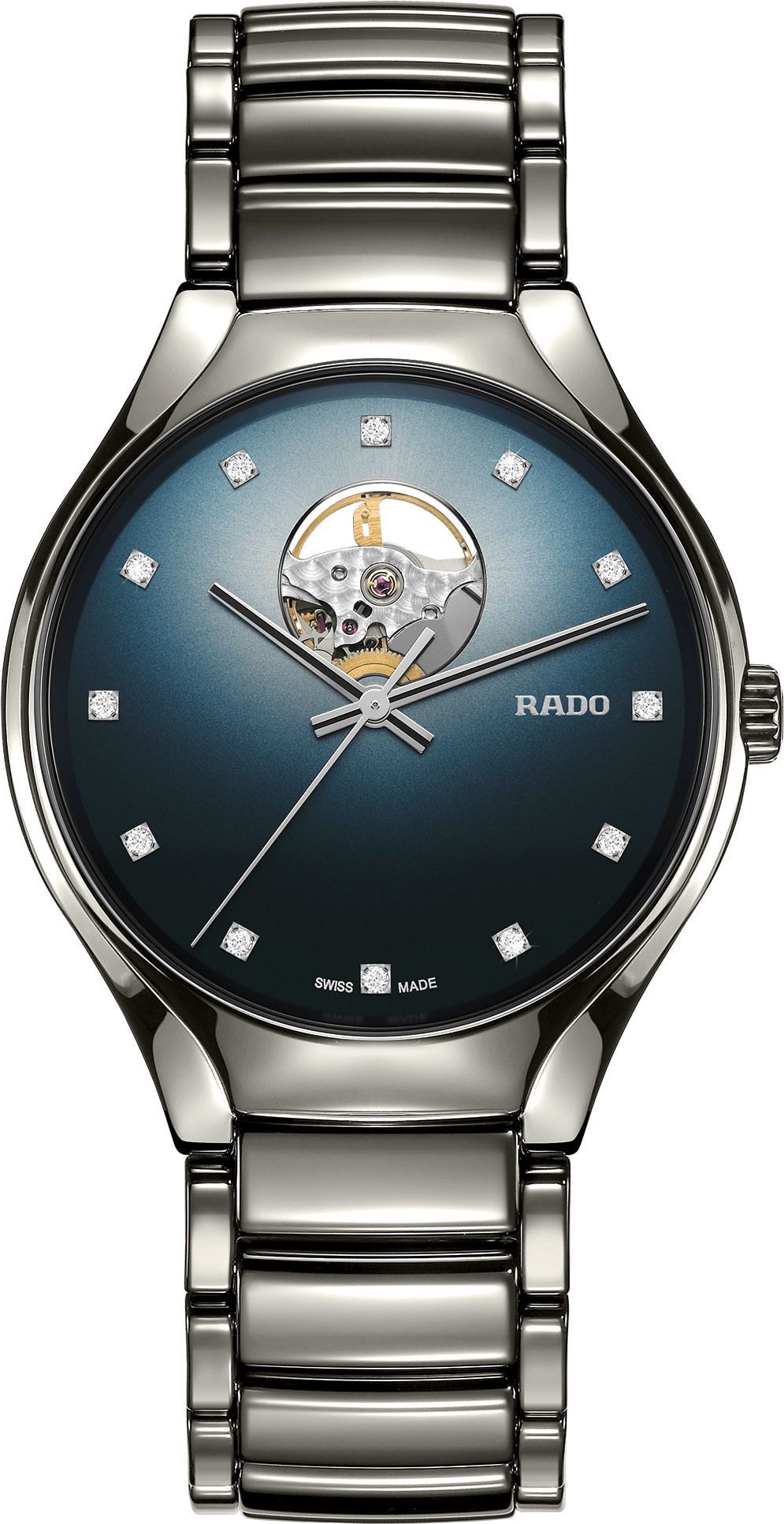 Rado  40 mm Watch in Blue Dial For Unisex - 1