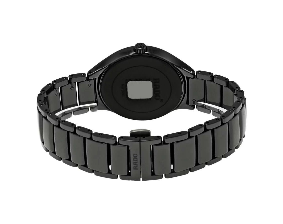 Rado True Round  Black Dial 40 mm Quartz Watch For Men - 3