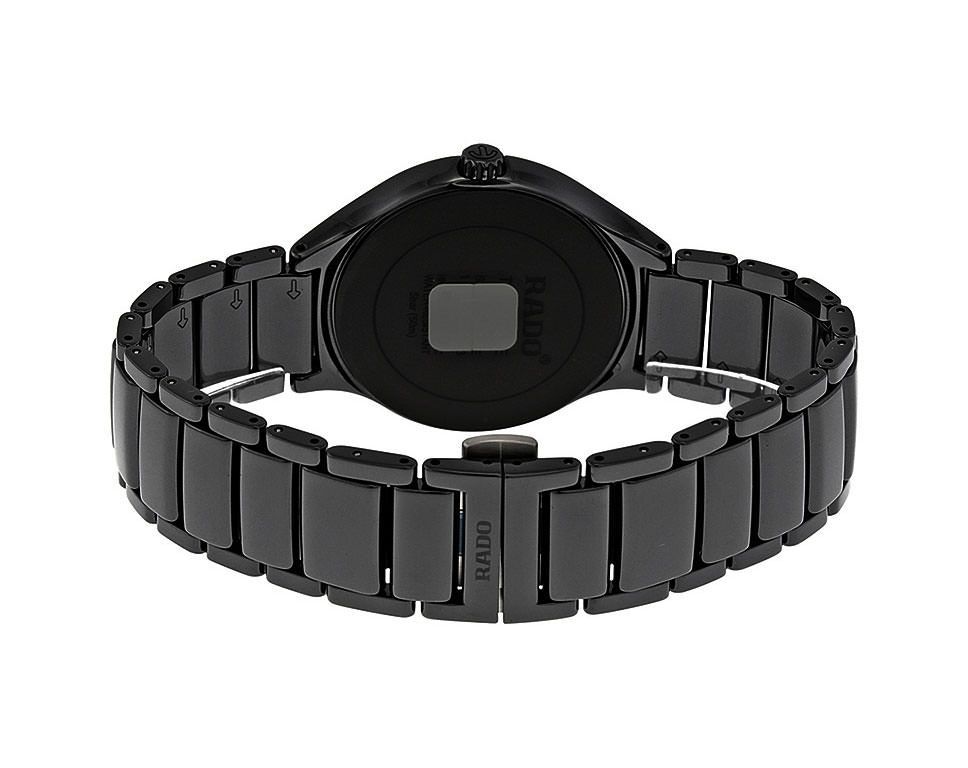 Rado True Round  Black Dial 40 mm Quartz Watch For Men - 6