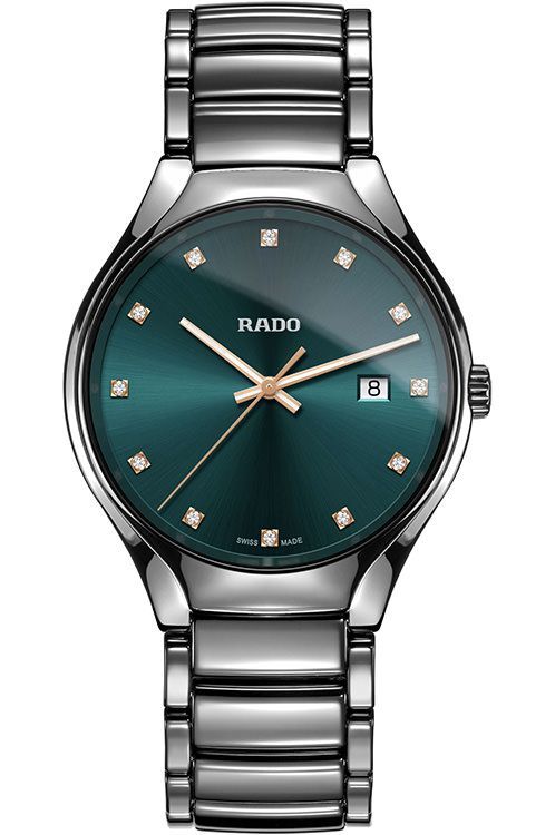 Rado True Round 40 mm Watch in Blue Dial