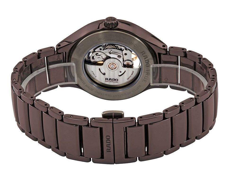 Rado  40 mm Watch in Brown Dial For Men - 2