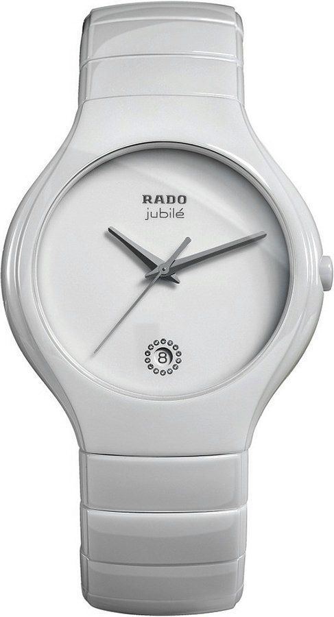 Rado True Round  White Dial 40 mm Quartz Watch For Men - 1