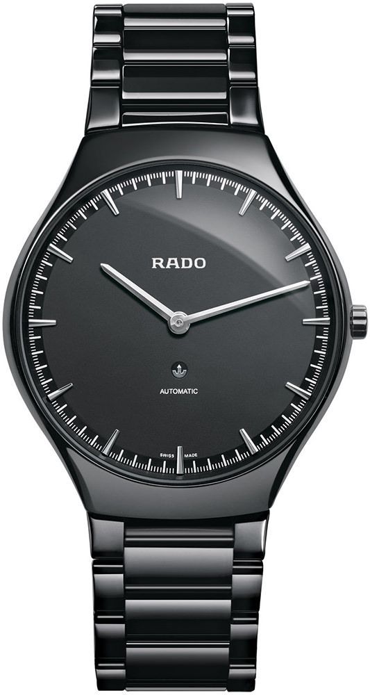 Rado True Thinline  Black Dial 40 mm Automatic Watch For Men - 1