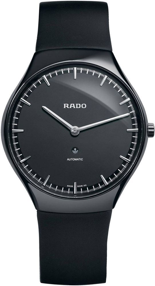 Rado True Round  Black Dial 40 mm Automatic Watch For Men - 1