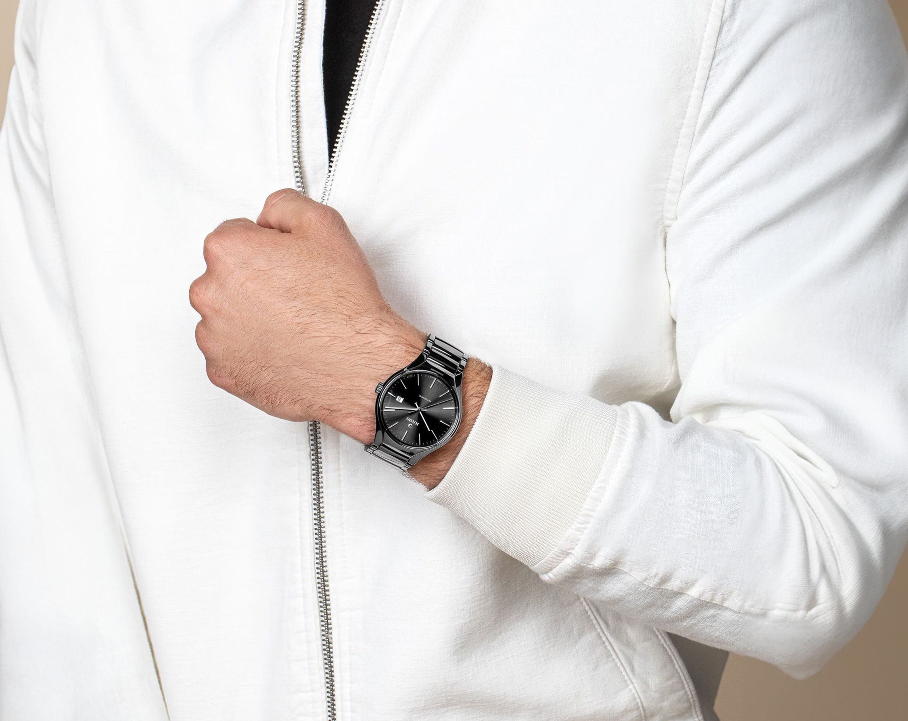 Rado True Round  Black Dial 40 mm Automatic Watch For Men - 3