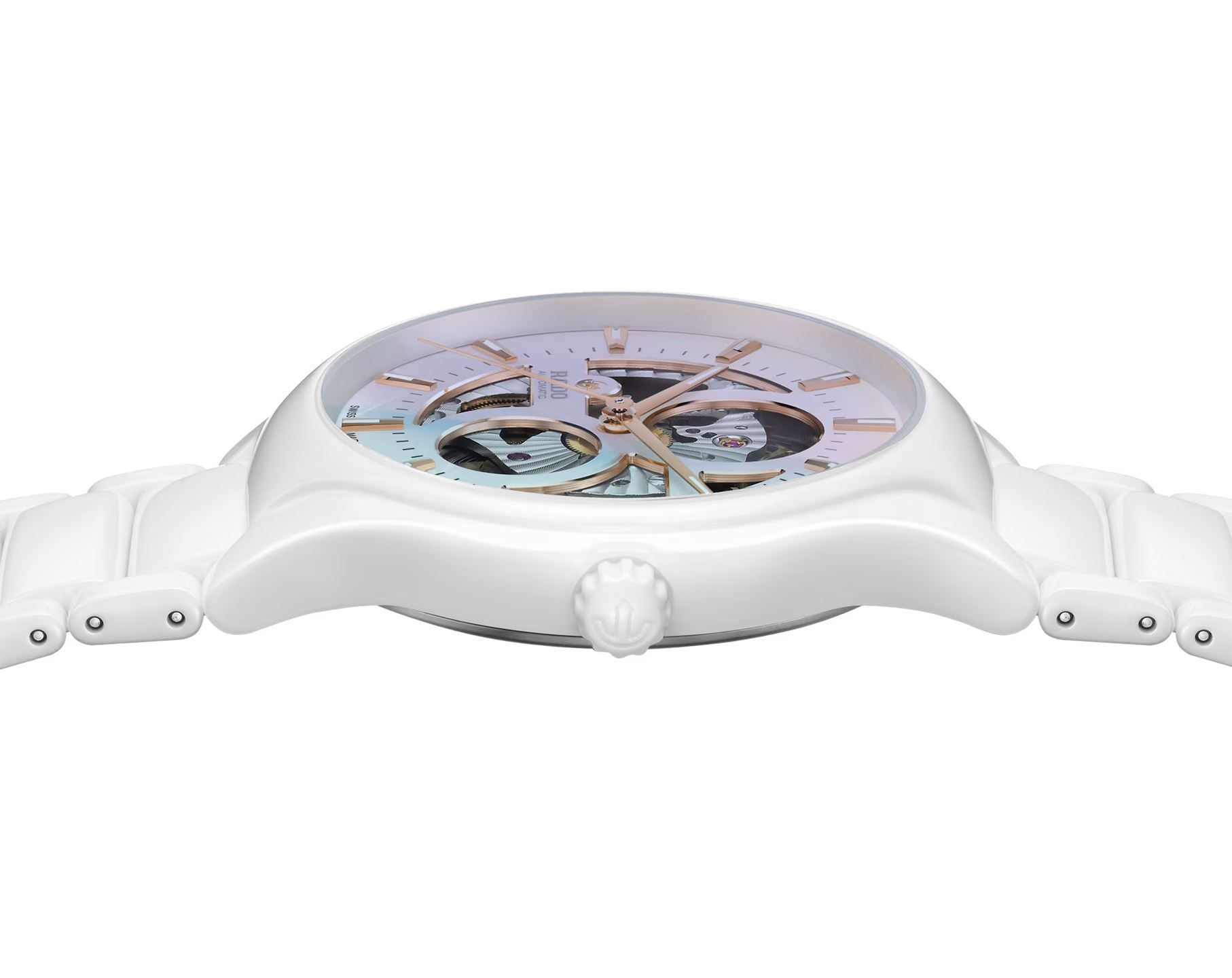 Rado True Round  White Dial 40 mm Automatic Watch For Unisex - 3