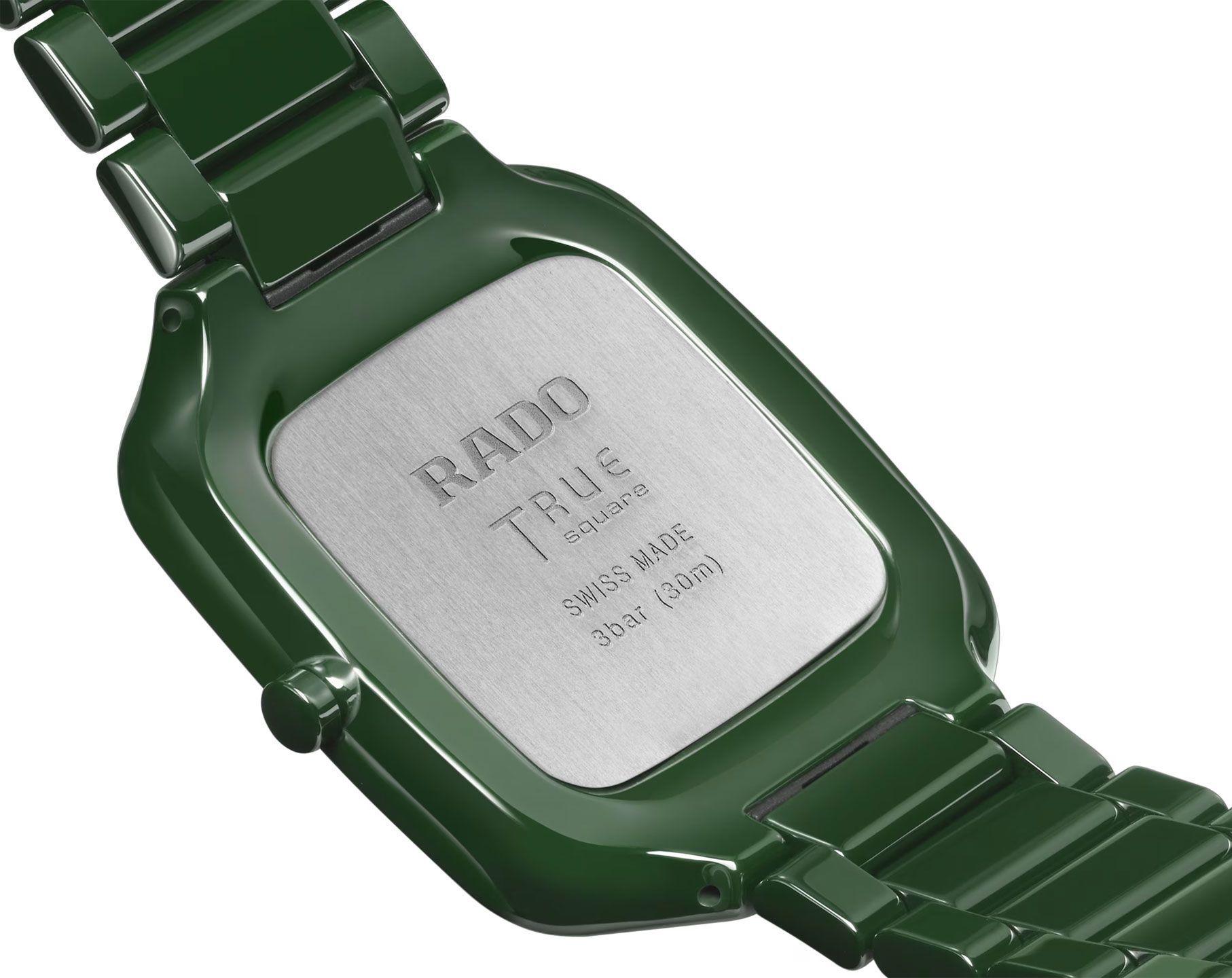 Rado True Square  Green MOP Dial 37 mm Quartz Watch For Unisex - 2