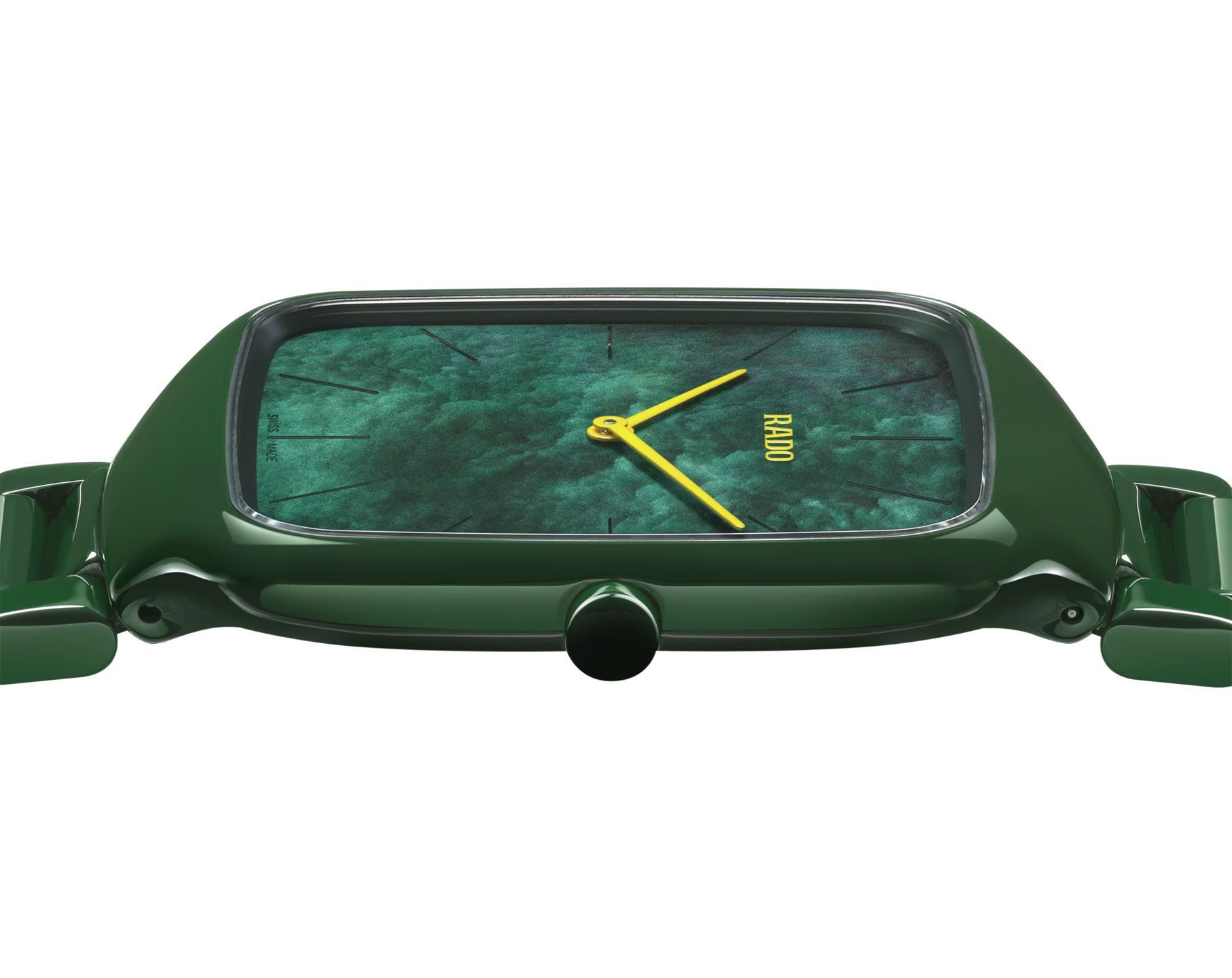 Rado True Square  Green MOP Dial 37 mm Quartz Watch For Unisex - 6