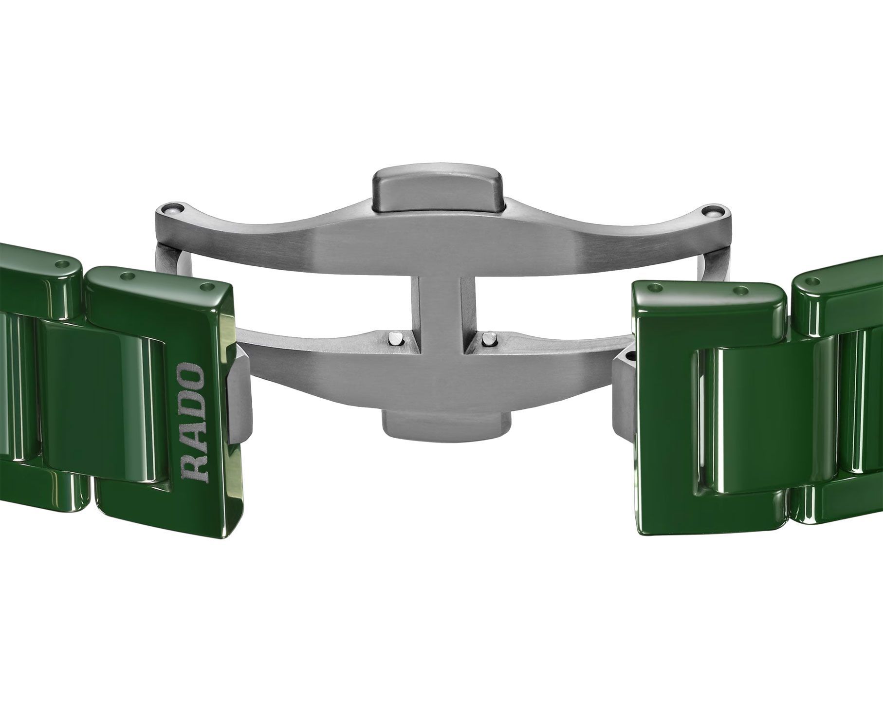 Rado True Square  Green MOP Dial 37 mm Quartz Watch For Unisex - 7