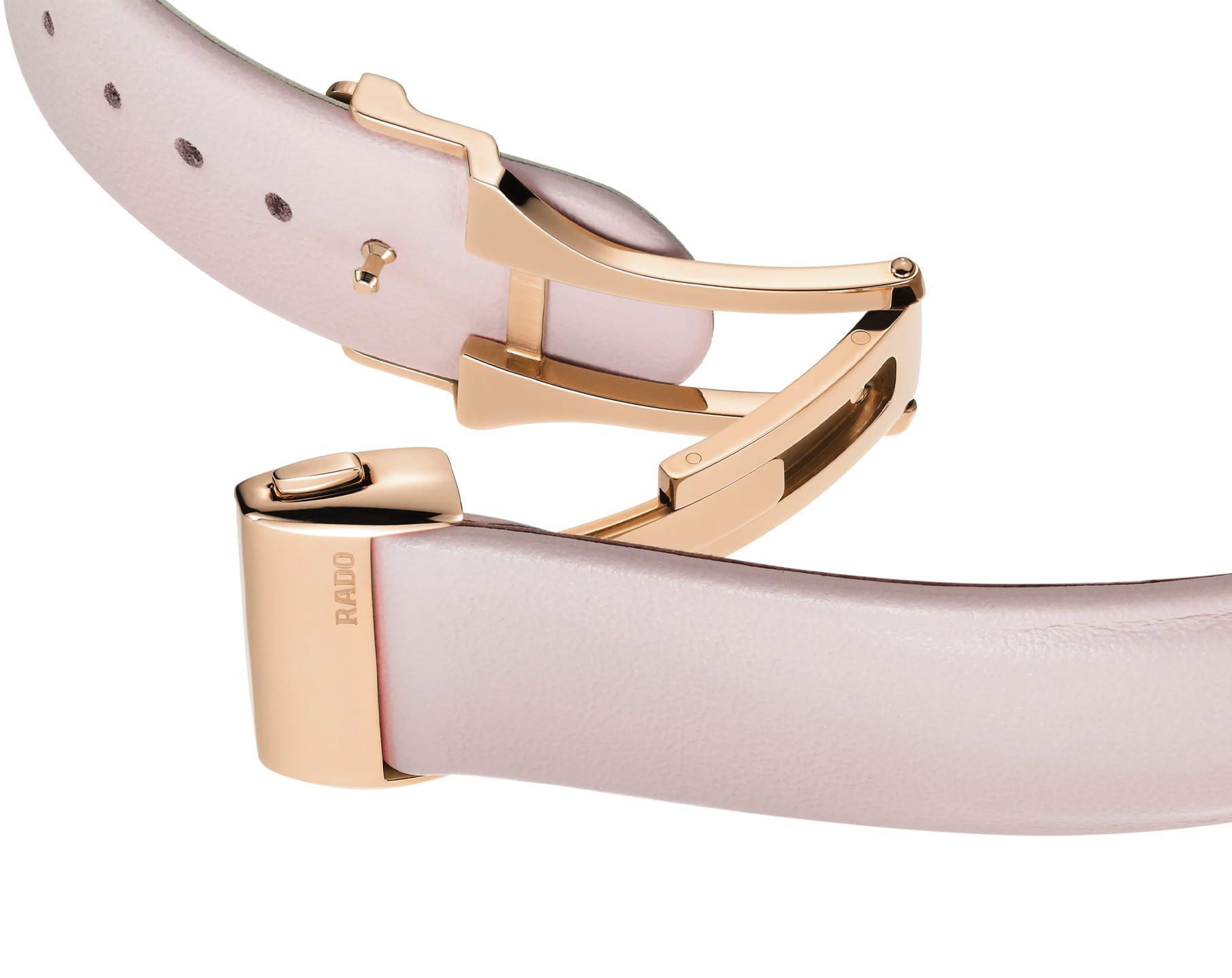 Rado True Square  White Dial 38 mm Automatic Watch For Women - 8