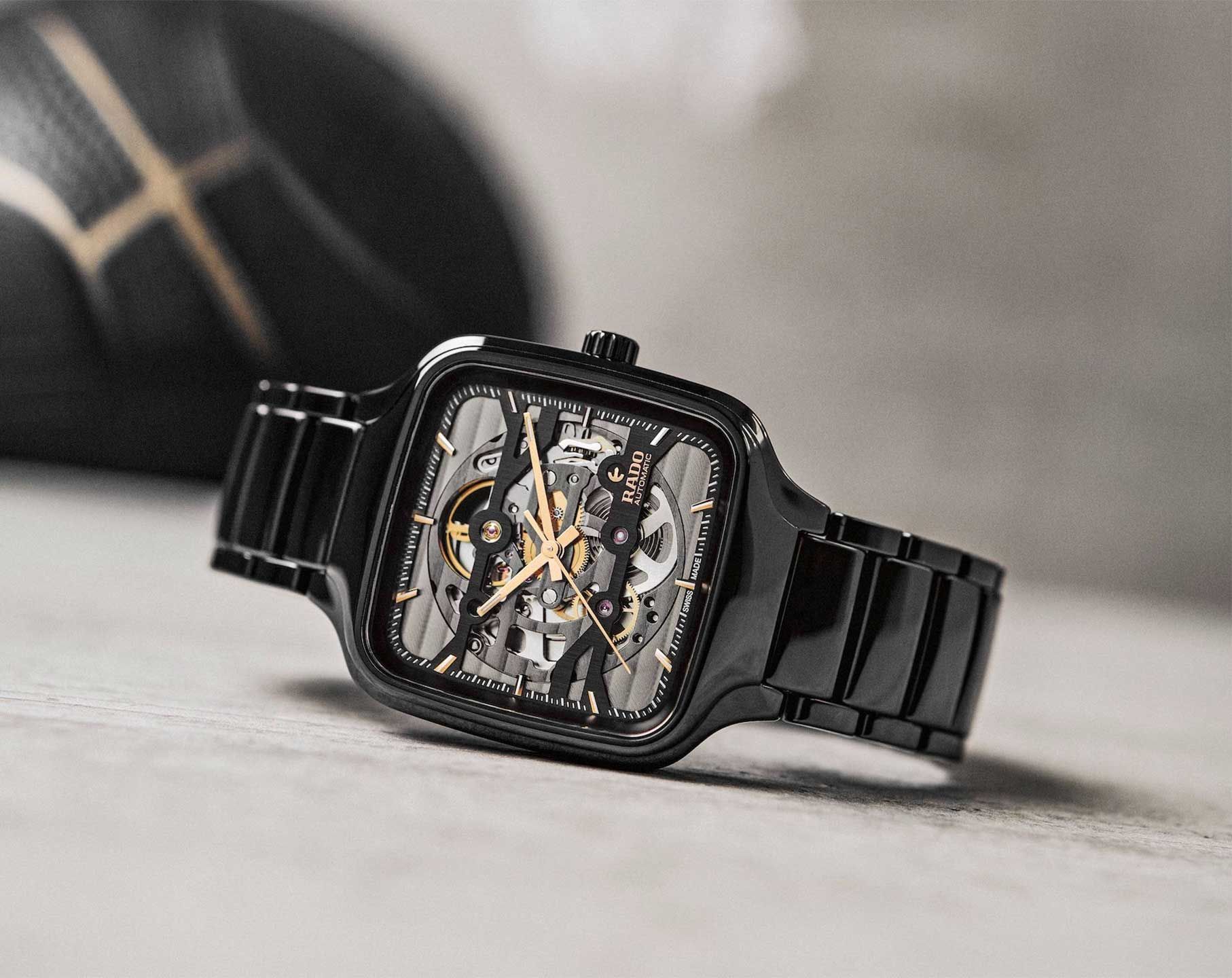 Rado True Square  Skeleton Dial 38 mm Automatic Watch For Unisex - 7