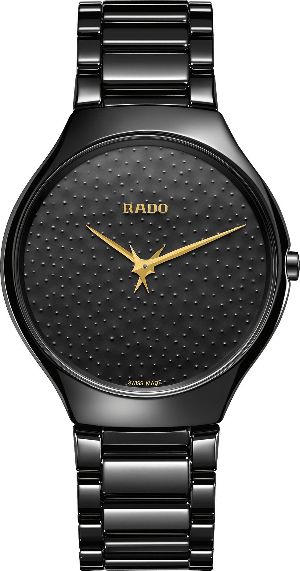 Rado  39 mm Watch in Black Dial For Unisex - 1