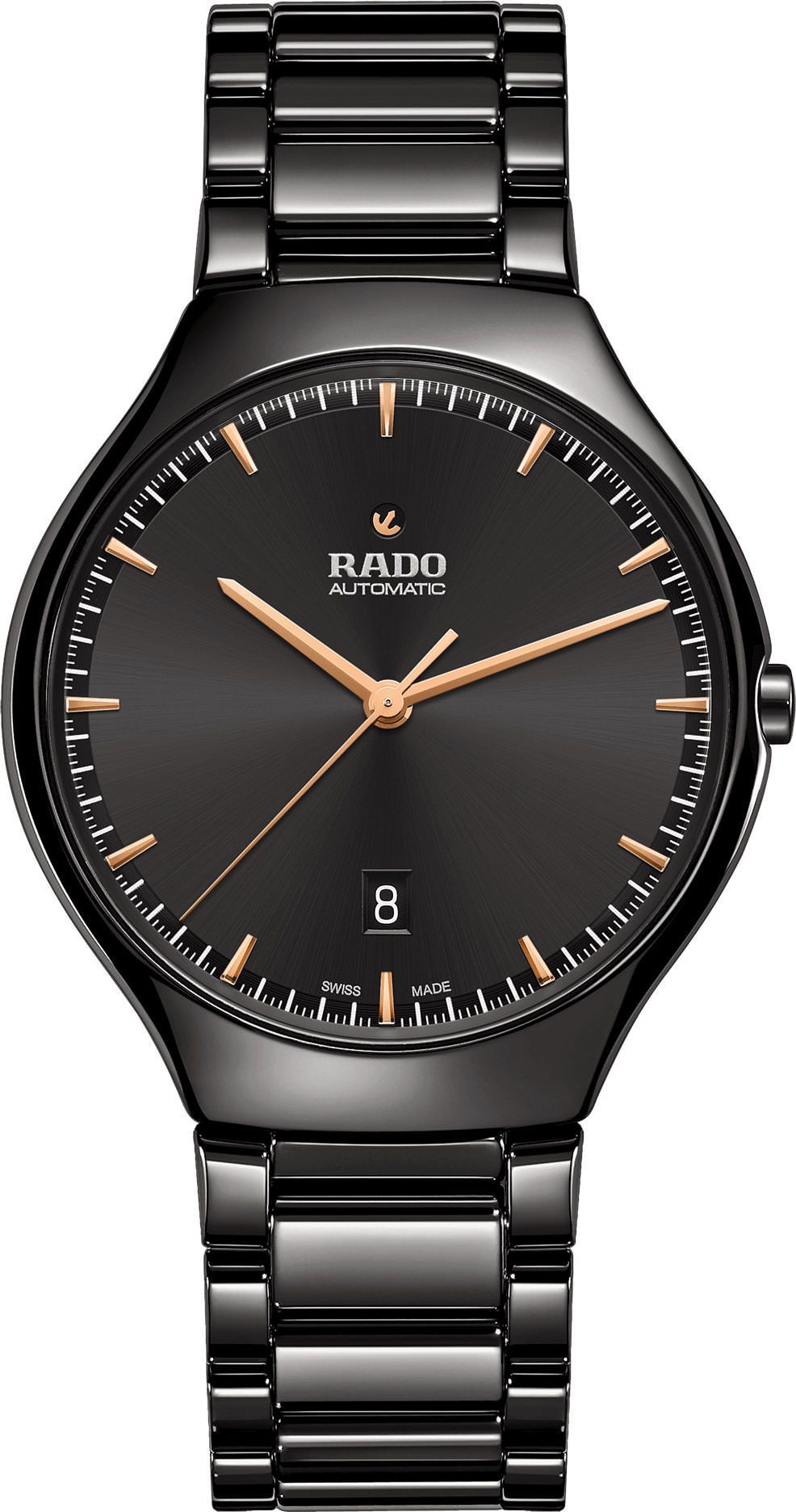 Rado  40 mm Watch in Black Dial For Unisex - 1