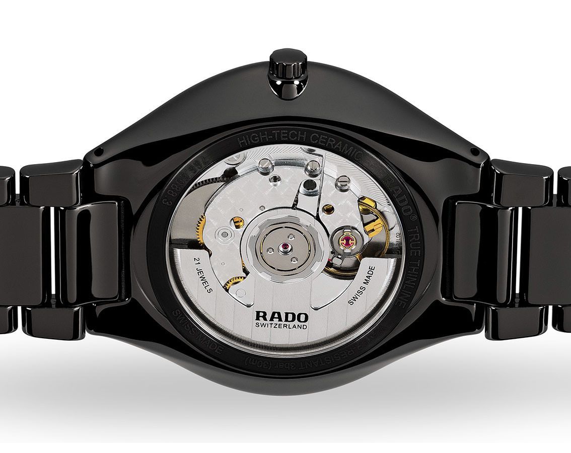 Rado  40 mm Watch in Black Dial For Unisex - 3