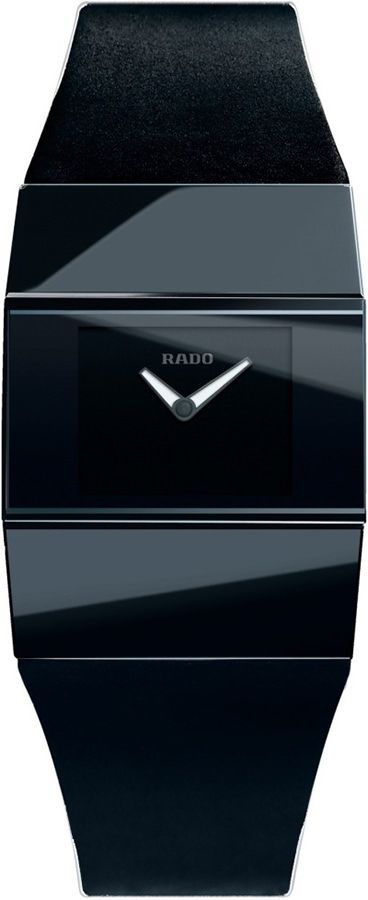 Rado V10K  Black Dial 20x38 mm Quartz Watch For Unisex - 1