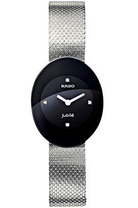 Rado Esenza  Black Dial 24 mm Quartz Watch For Women - 1
