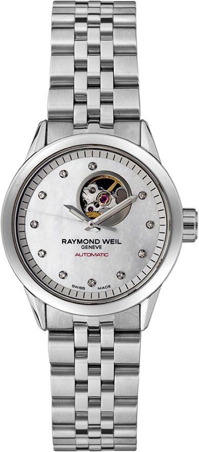 Raymond Weil Freelancer  Silver Dial 29 mm Automatic Watch For Women - 1