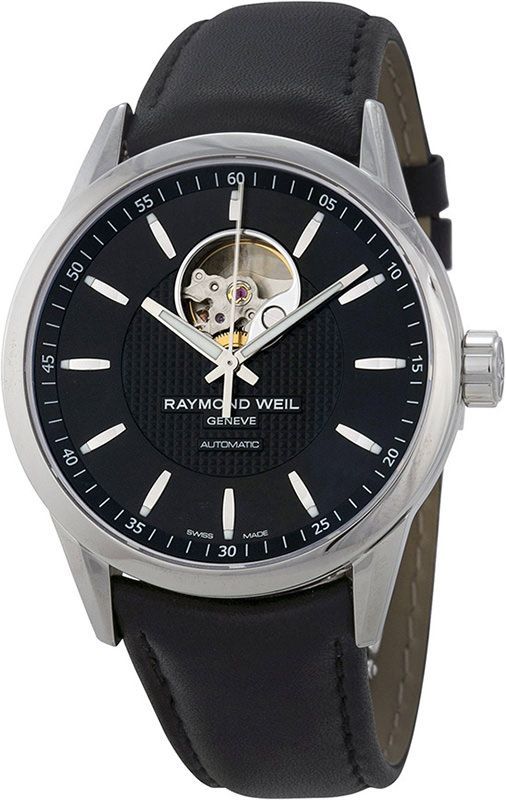 Raymond Weil Freelancer  Black Dial 42 mm Automatic Watch For Men - 1