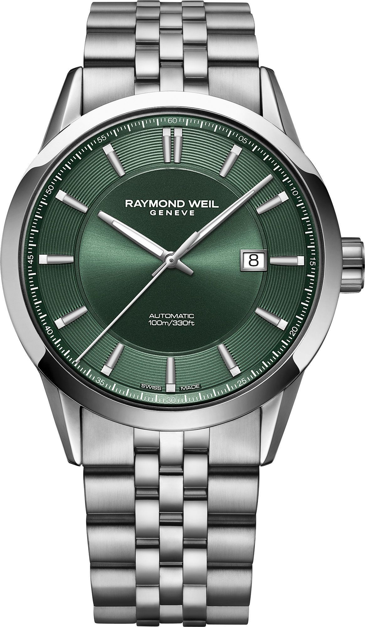 Raymond Weil Freelancer  Green Dial 42 mm Automatic Watch For Men - 1