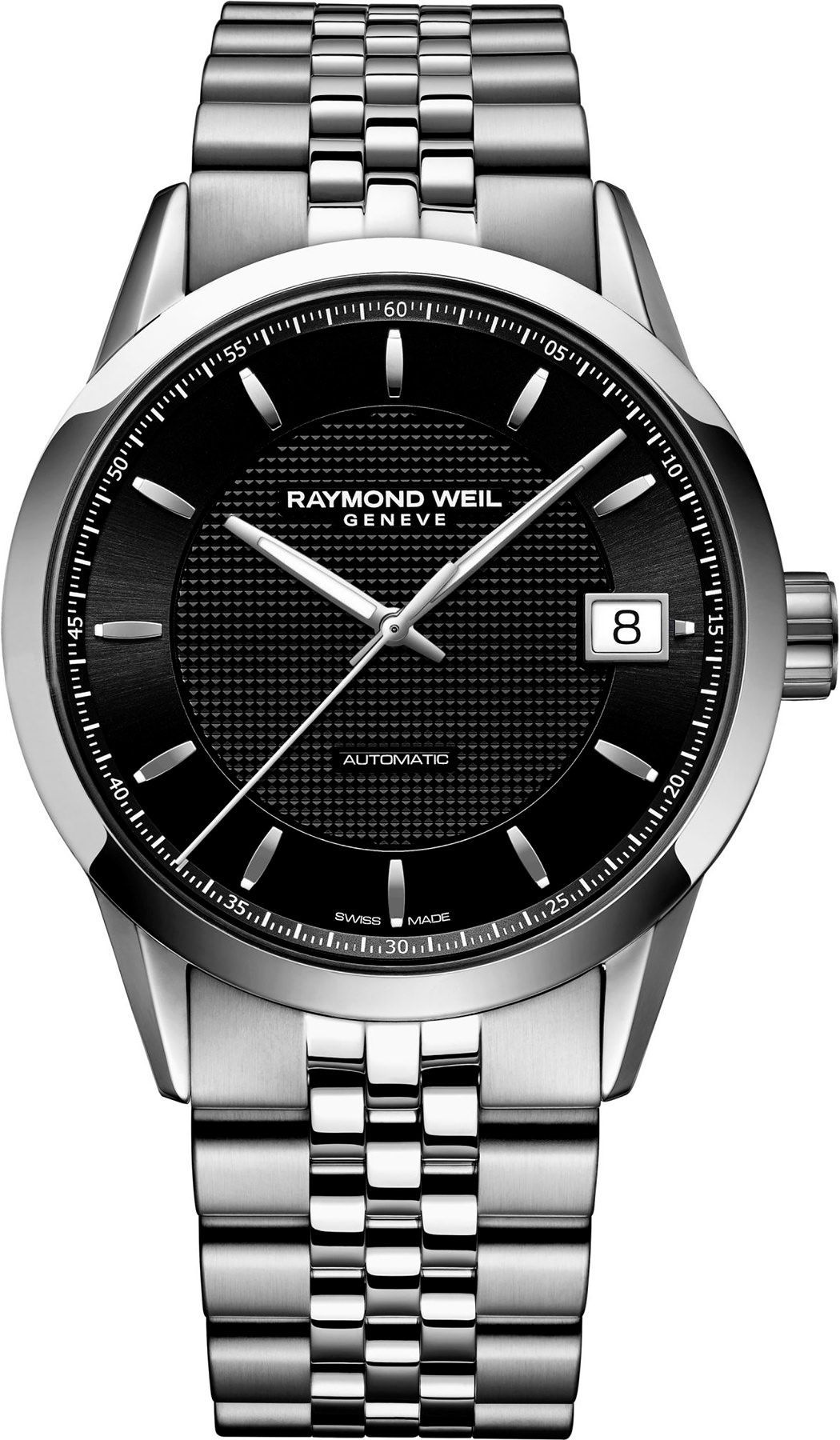 Raymond Weil  42.5 mm Watch in Black Dial For Men - 1