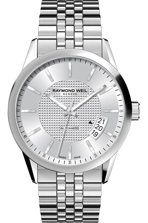 Raymond Weil Freelancer 38 mm Watch in Silver Dial