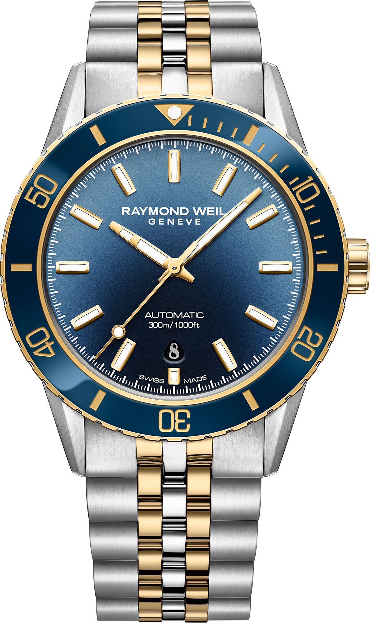 Raymond Weil Freelancer  Blue Dial 42.5 mm Automatic Watch For Men - 1